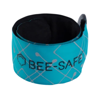 Bee-Safe | Led Click Band USB | Blauw