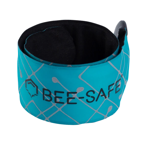 Bee-Safe | Led Click Band USB | Blauw